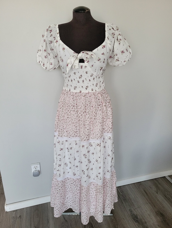 Rebellion Dresses & Skirts - New Cute Maxi Dress Pachwork Style Size S